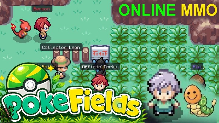 TRAILER POKEFIELDS! POKÉMON ONLINE