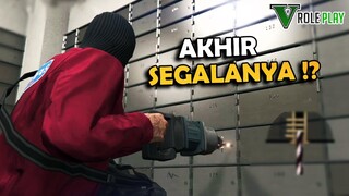 AKHIR SEGALANYA DI BANK KECIL ?! MONEY HEIST #11 GTA V ROLEPLAY INDONESIA