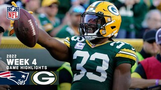 New England Patriots vs. Green Bay Packers | Week 4 2022 Game Highlights