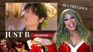 Beautiful Voice 😍 | JUST B (저스트비) : 송병희 (Song Byeonghee) - Sia 'Snowman' Cover | REACTION