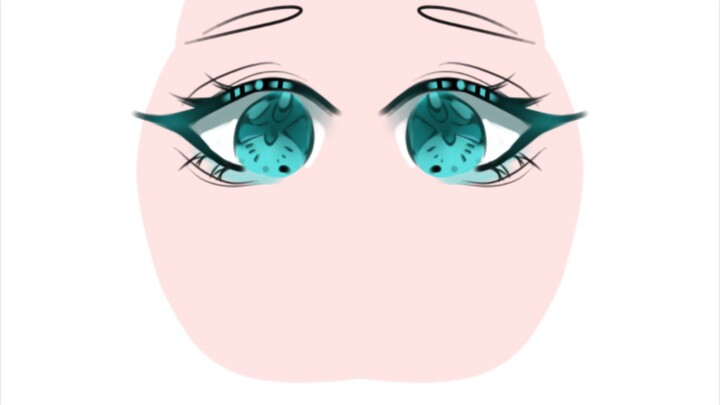 Tutorialnya bikin mata anime super gampang