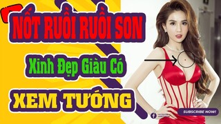 Nốt Ruồi Son Trên Cơ Thể Phụ Nữ, Giải Nghĩa Hung - Cát, Tài Sắc Vẹn Toàn