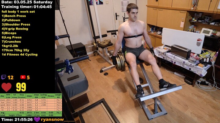 Fitness Workout 3.05.2025