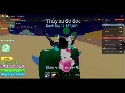 Tập chơi  blox fruit