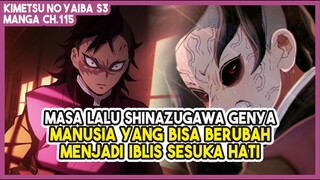 KNY S3 (ch.115) | Cerita MASA LALU Genya!!! Pemburu Iblis yang Tidak Memiliki Pernafasan!!