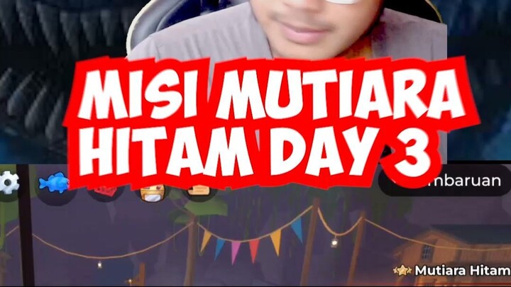 MISI MUTIARA HITAM HARI KE 3 ROBLOX FISH IT #ff #freefire #roblox #fishit