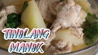 Sabaw pa lang ng TINOLANG MANOK ayos na #cooking #yummy #recipe #food #pinoyfood #trending #chef