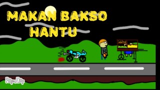makan bakso hantu