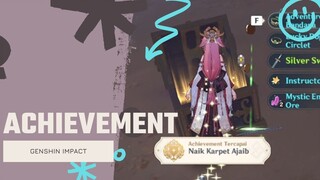 Achievement "Naik Karpet Ajaib" Genshin Impact