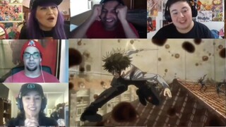 【Phản ứng của Attack on Titan】 Phản ứng của người nước ngoài khi xem cảnh đánh nhau trên phố của đội