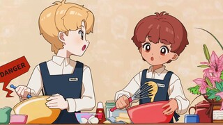 【NCT手书】魔卡少女传【MarkChan|小传|李马克|李楷灿|马东|描改】