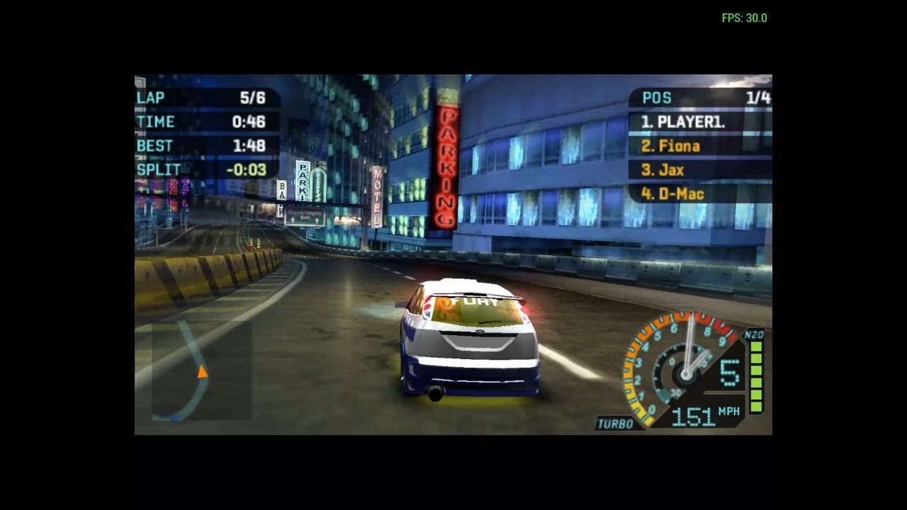 Need for Speed: Underground Rivals v1.0 for PSP