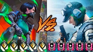 Valorant RADIANTS VS Rainbow Six Siege CHAMPIONS!