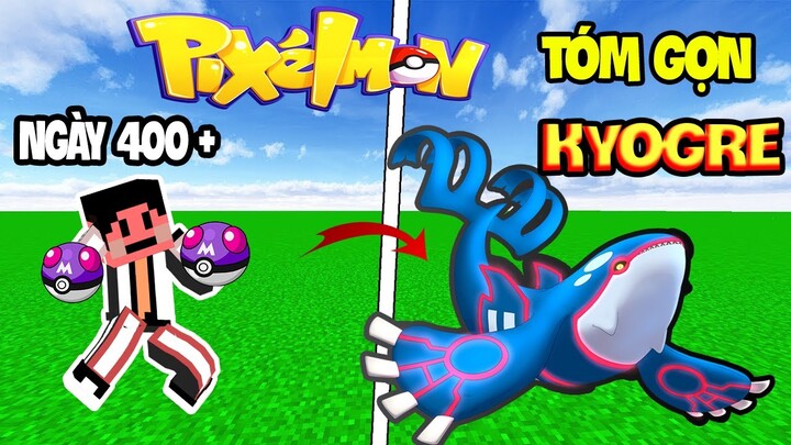 BẮT GỌN VỊ THẦN BIỂN CẢ KYOGRE -  TIẾN HÓA CÁ RỒNG GYARADOS |  | MINECRAFT PIXELMON #2
