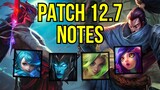 Patch 12.7 Notes | Yasuo & Yone Buffs | League of Legends