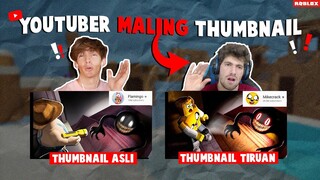 YOUTUBER ROBLOX MALING THUMBNAIL !!! Mikecrack & Flamingo Drama