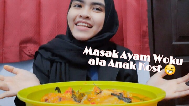 BUKA PUASA PAKAI AYAM WOKU 😋😋