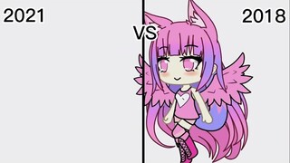 Top 19 2021 vs 2018 || Gacha Life & Gacha Club