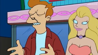Futurama: A boy falls in love with a mermaid, and they go on a date on their wedding night, but he t