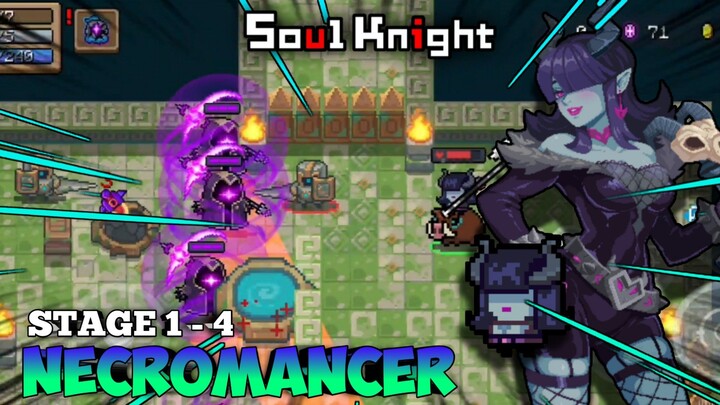 NECRO | LAWAN KROCO UNGU-UNGU LAGI, APAKAH MEREKA SEKUAT ITU ?! | STAGE 1 - 4 | Soul Knight