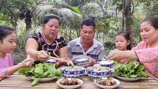 Lần Đầu Làm Thử Món Canh Chua Bầu Theo Cách Con Dâu Ai Ngờ Ngon Thiệt| TKQ & Family T750