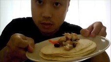 ASMR EATING SOUNDS- CHICKEN GORDITAS