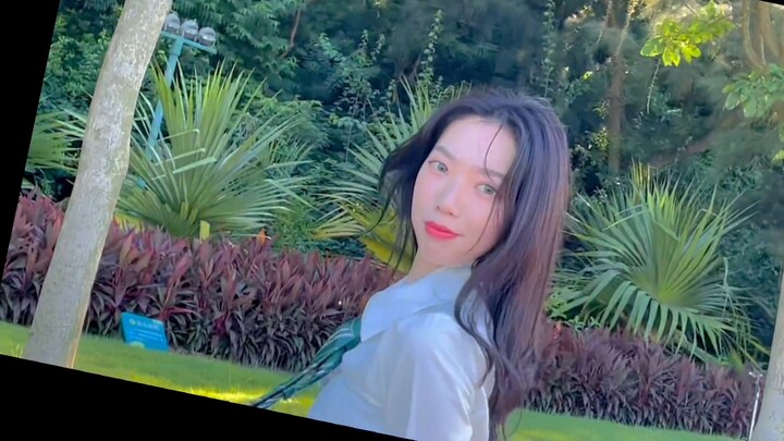 TAEYEON Kim Taeyeon's "Weekend" cover 💙Summer beach in Zhuhai dress-up cover💕