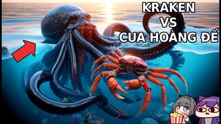 THỦY QUÁI KRAKEN vs CUA HOÀNG ĐẾ KHỔNG LỒ | GNDTT | Mope.io