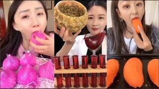 [ASMR] THÁNH ĂN ĐÁ| Ăn Đá lạnh, chocola đông lạnh đa màu sắc| Ice Eating MUKBANG SATİSFYİNG#75