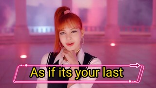 As if it's your last MV