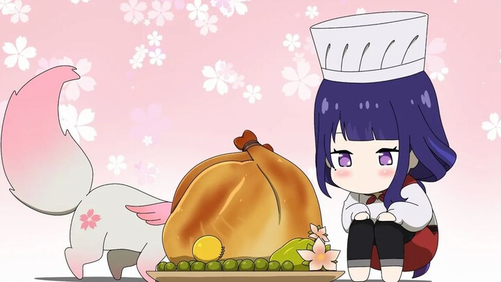 [Genshin Impact Tulisan Tangan] Baby Shadow menantang memasak lagi