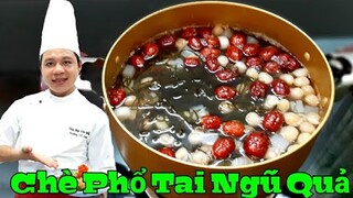 Bí Quyết Nấu Chè Phổ Tai Ngũ Quả đơn giản || vừa ngon vừa tốt cho sức khỏe