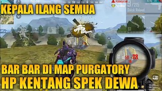 NGERUSUH DI MAP PURGATORY MUSUH KE HEADSHOT SEMUA - GARENA FREE FIRE