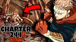 SUKUNA IS TRAPPED!😱YUJI GINULAT SI SUKUNA!🔥VIBRATION ABILITY?🤔| JUJUTSU KAISEN CHAPTER 244(TAGALOG)