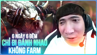 KHÁNH RENGAR THỬ THÁCH 6 NGÀY 6 ĐÊM CHỈ ĐI ĐÁNH NHAU, KHÔNG FARM - GÉT GÔ | LEVI STREAM