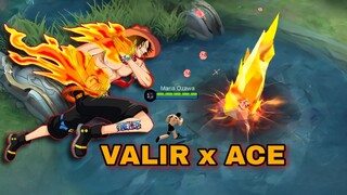 VALIR AS ACE (ONE PIECE) | MLBB x ANIME