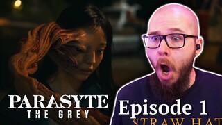 Anime Fan Watches Parasyte: The Grey for the First Time | Episode 1 REACTION | 기생수: 더 그레이