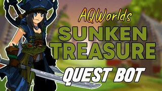 AQW - SUNKEN TREASURE Quest Bot | AQUAMER FIRST MATE Set Bot | Grimoire 3.8+ PRO