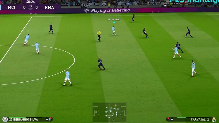 PES 2021- Man xanh vs Đội bóng hoàng gia Real