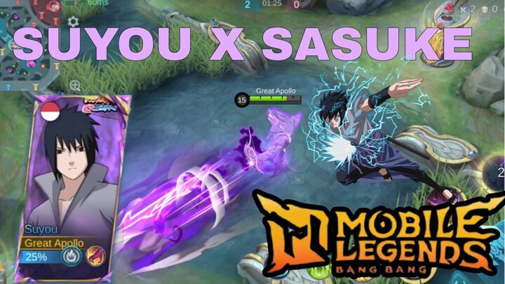 AKHIRNYA AKU MENCOBA SKIN SUYOU x SASUKE 🔥🔥
