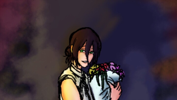 what if Reze survive Makima encounter - Chainsawman  timelapse draw part 2