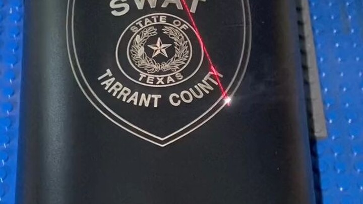 Amazing Fiber Laser embossing. Malupit