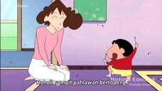 Crayon Shinchan - Mengkhawatirkan Cara Memegang Sumpit (Sub Indo)