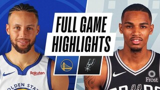 SPURS VS WARRIORS I FULL GAME HIGHLIGHTS I NBA Regular Season I March 18, 2022 I NBA2K22