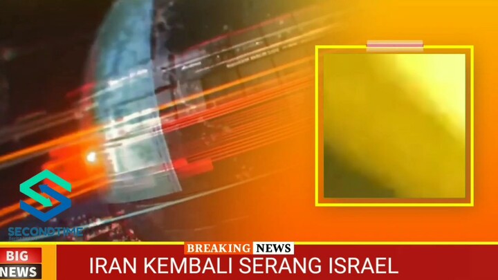 iran kembali memborbardir israel