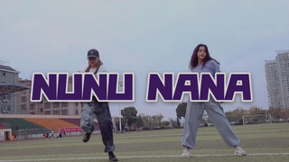 【JESSI】《NUNU NANA》Jessi舞蹈翻跳|双人女生版本教程参考|@暴躁阿腮 绝美剪辑#nununana舞蹈接力##NUNUNANA 舞蹈挑战#