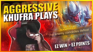 AGGRESSIVE KHUFRA PLAYS