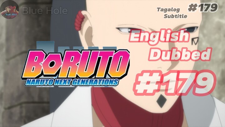 Boruto Episode 179 Tagalog Sub (Blue Hole)
