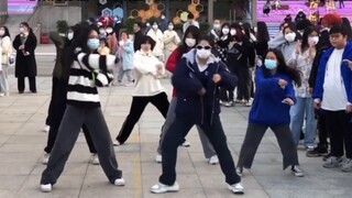 What happens when a group of fans encounter a random dance special?