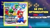 Super Mario Bros. Wonder 60FPS PC Optimzation! Ryujinx Installation
